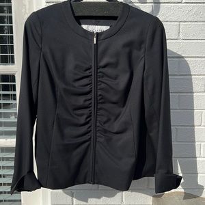 Doncaster Jacket, size 2, color black.